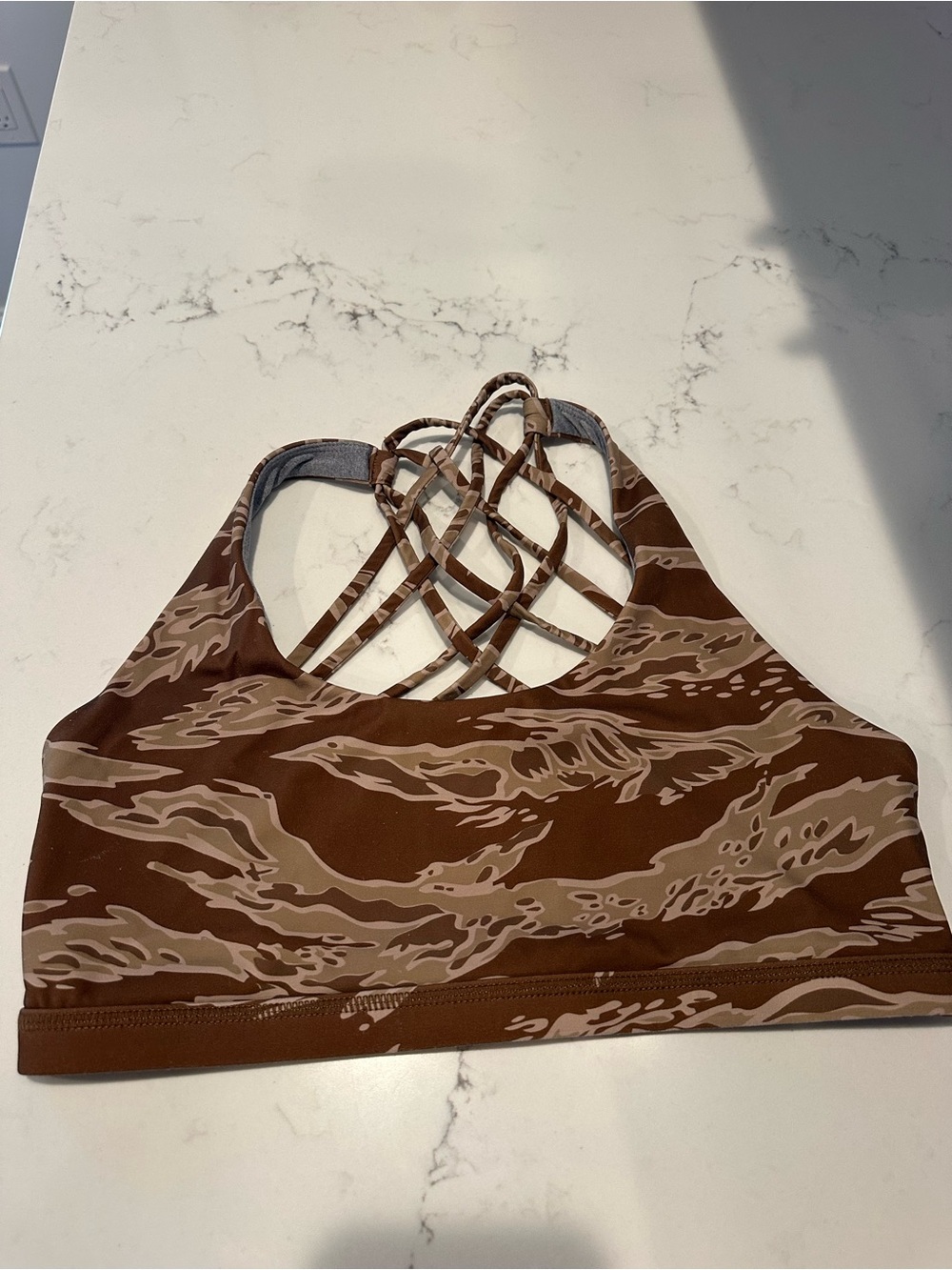Born Primitive Vitality Sports Bra Desert Tiger